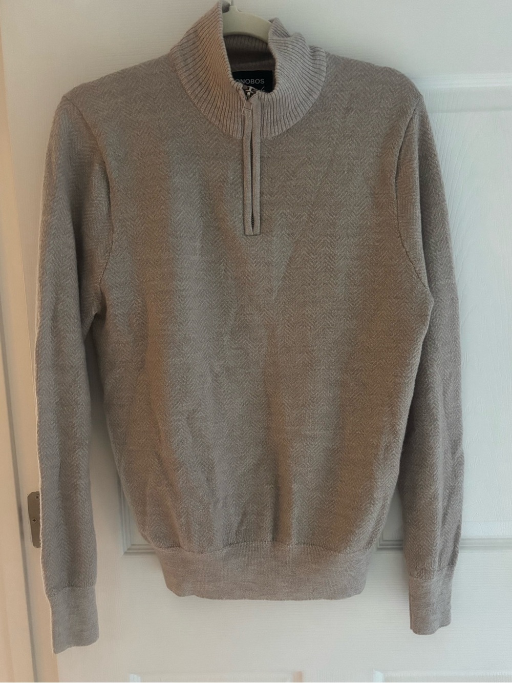 Bonobos Washable Extra Fine Merino Wool Half-Zip Sweater - Slim